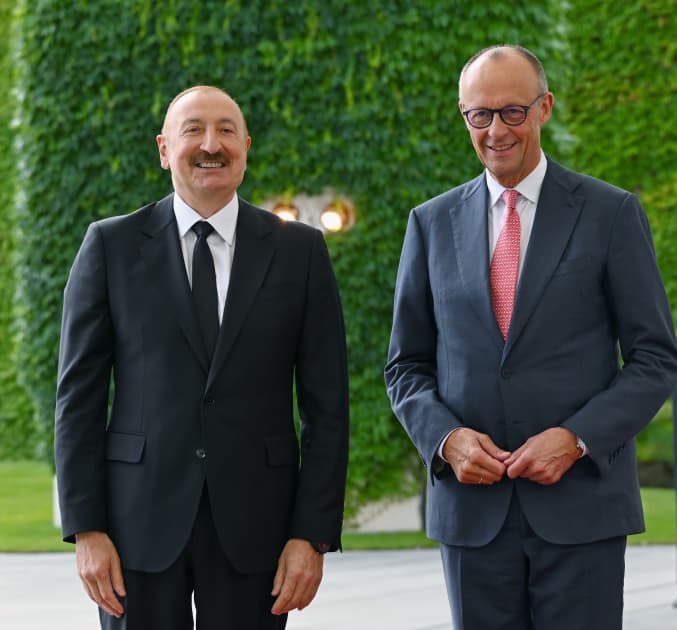 Prezident İlham Əliyevin Almaniyaya səfəri çərçivəsində mühüm sənədlər imzalanıb Prezident İlham Əliyevin Almaniyaya səfəri çərçivəsində mühüm sənədlər imzalanıb - Şəkil 8