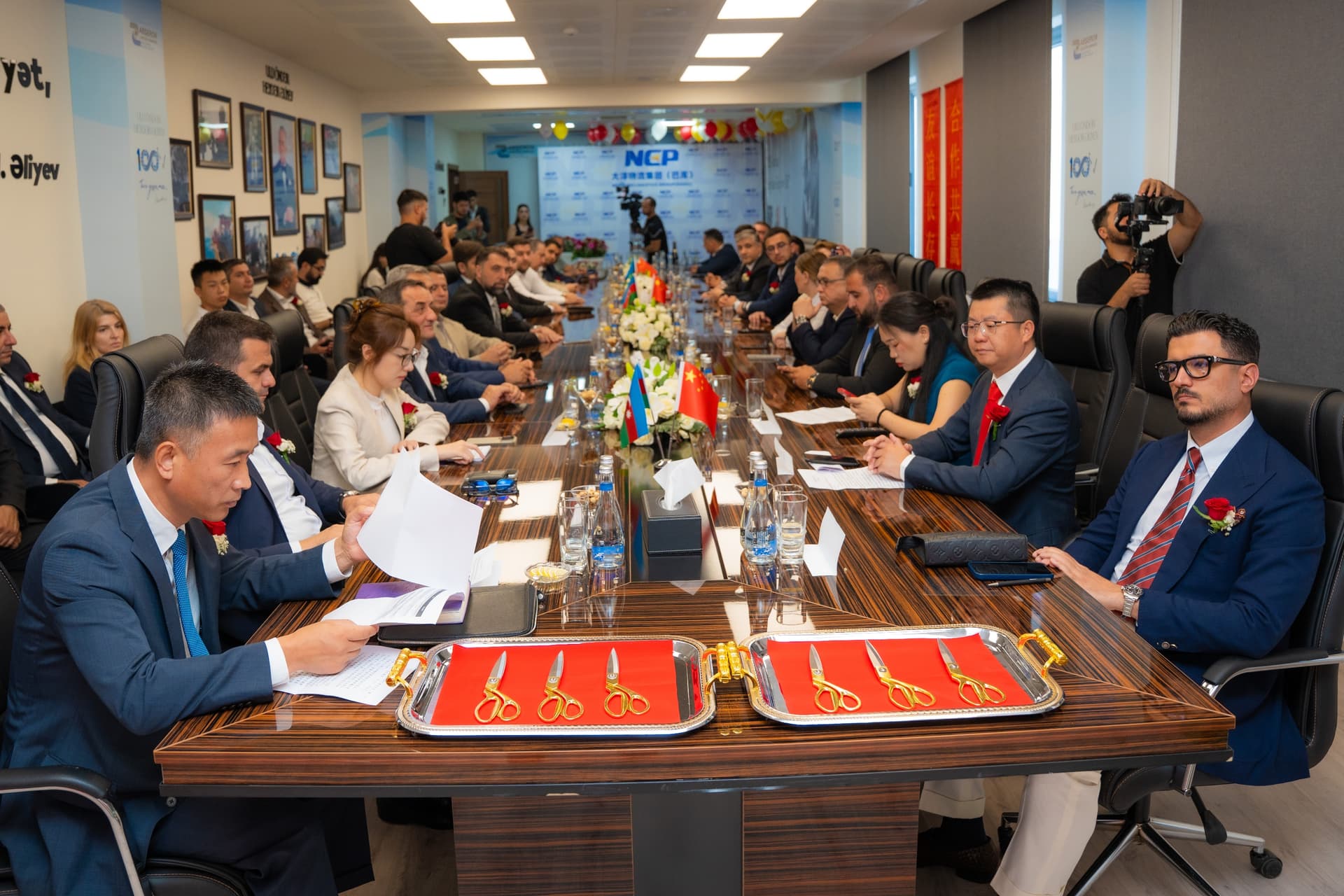 Çinin Neptune Logistics Group şirkəti Abşeron Logistika Mərkəzində fəaliyyətə başlayıb - Şəkil 3