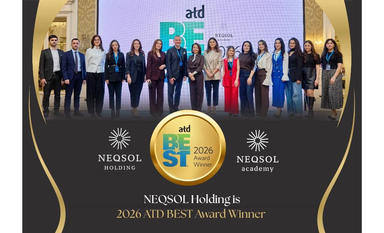 NEQSOL Holding istedadların inkişafında uğurlarına görə ATD BEST Award 2026 mükafatına layiq görülüb