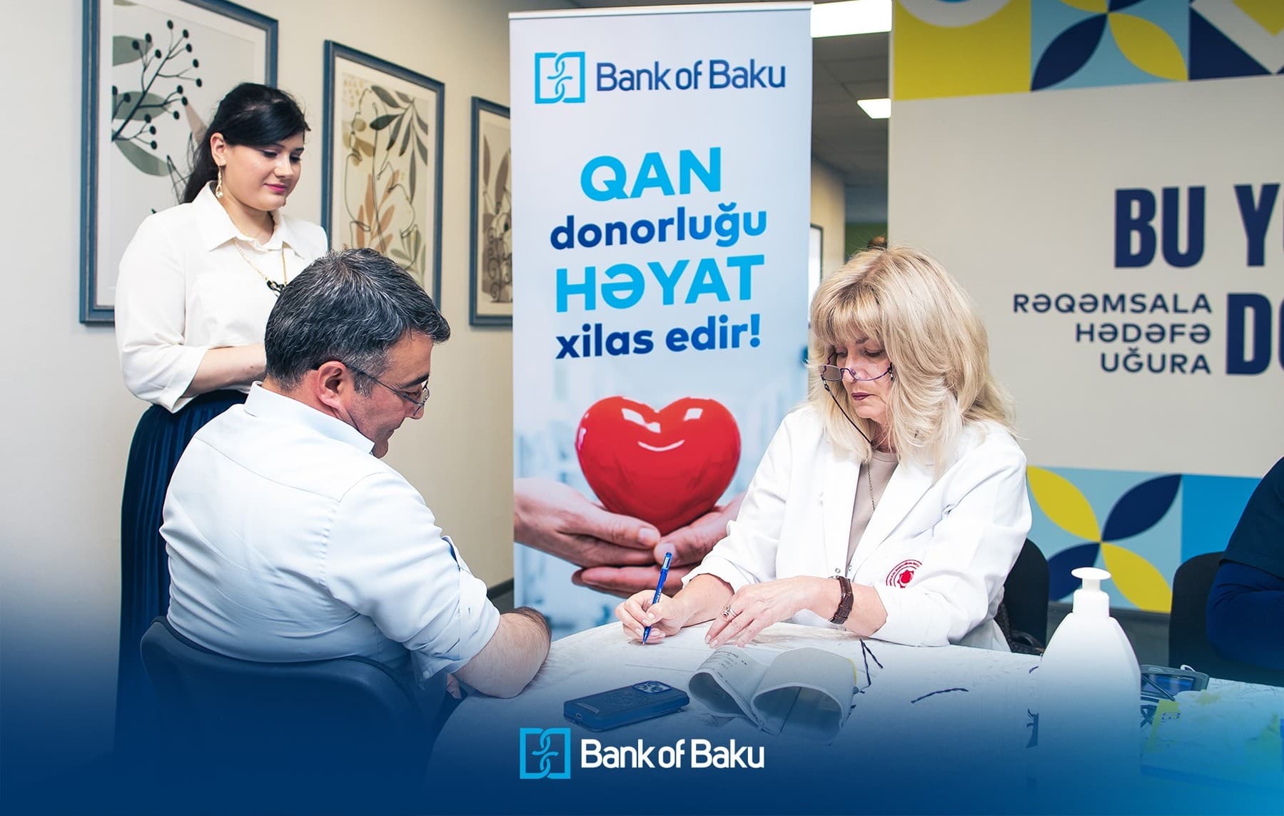 Bank of Baku qan donorluğunun əhəmiyyətini vurğulayıb – qanvermə aksiyası keçirib