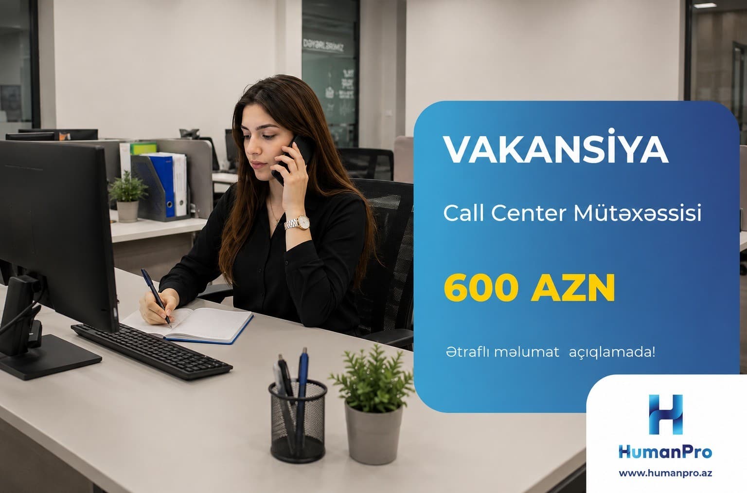 Call Center Mütəxəssisi vakansiyası
