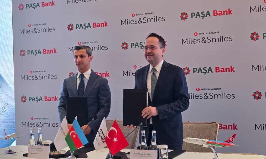 PAŞA Bank Türk Hava Yolları ilə eksklüziv əməkdaşlıq müddətini uzatdı