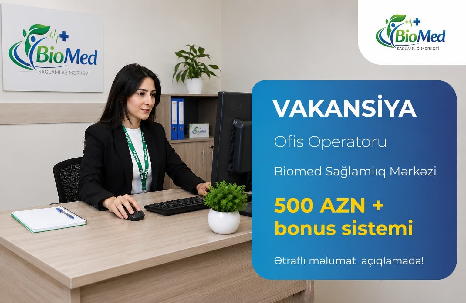 Ofis Operatoru Vakansiyası