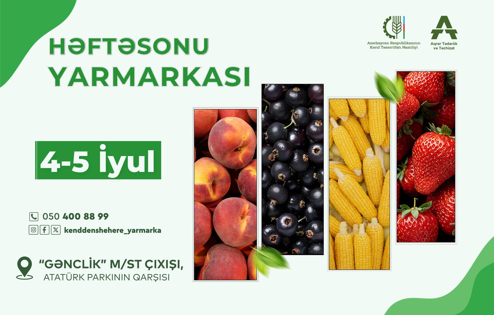 Bakıda növbəti “Kənddən Şəhərə” həftəsonu yarmarkası keçiriləcək