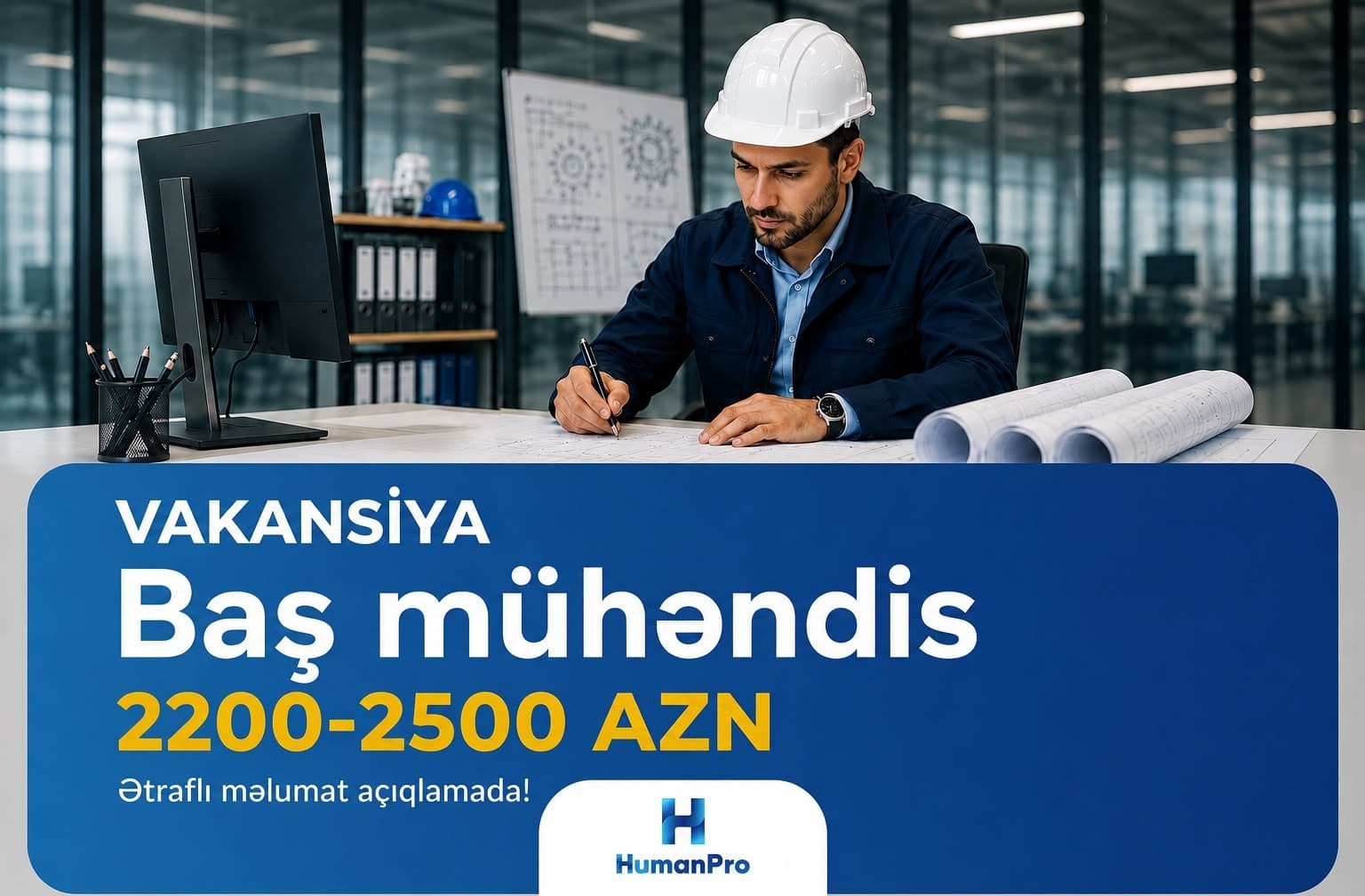 Baş Mühəndis vakansiyası