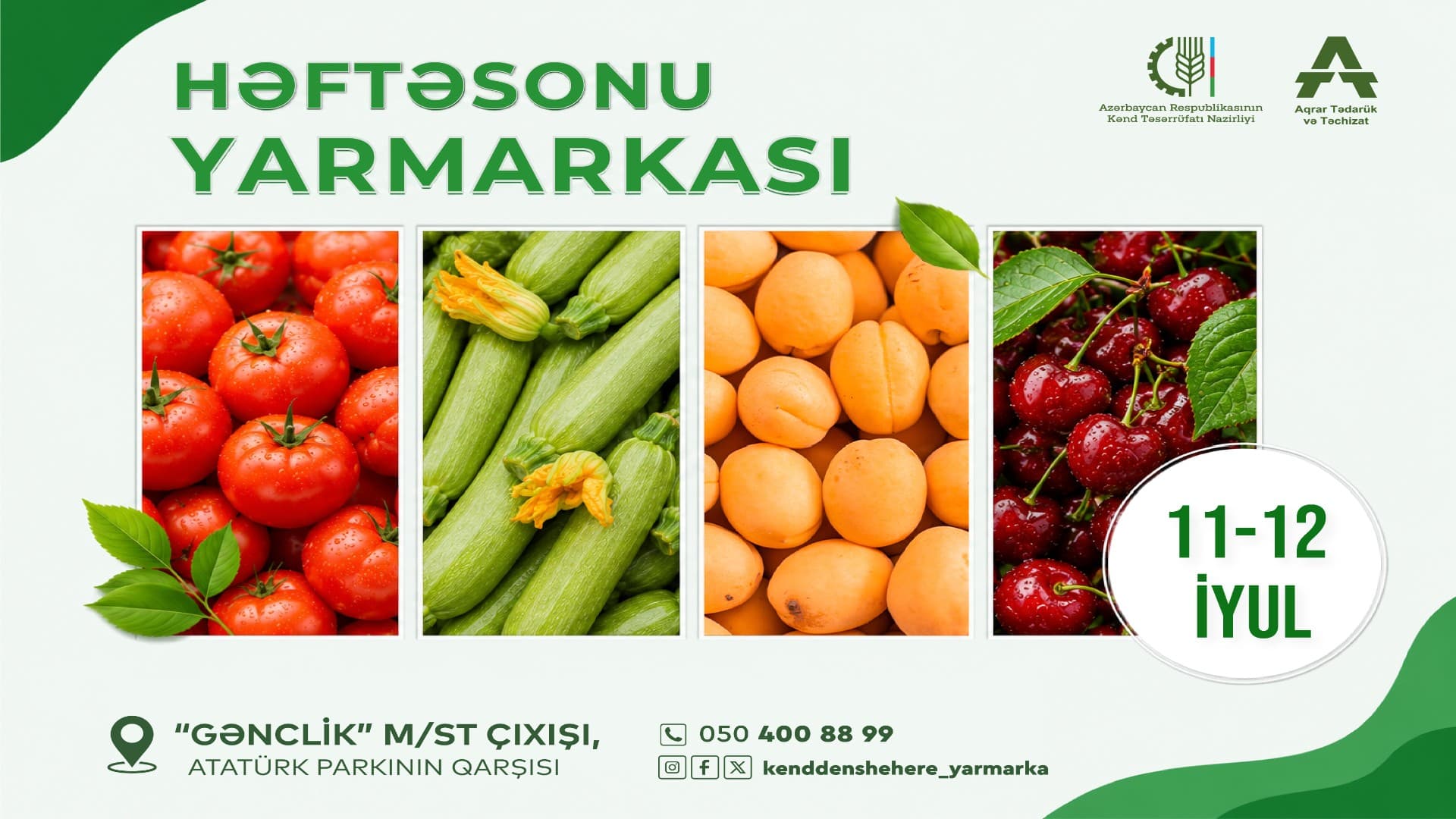 Bakıda növbəti “Kənddən Şəhərə” həftəsonu yarmarkası keçiriləcək