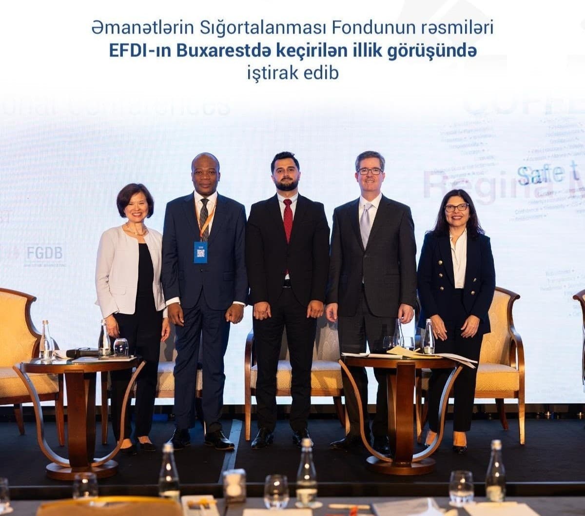 Əmanətlərin Sığortalanması Fondunun rəsmiləri EFDI-ın Buxarestdə keçirilən illik görüşündə iştirak edib