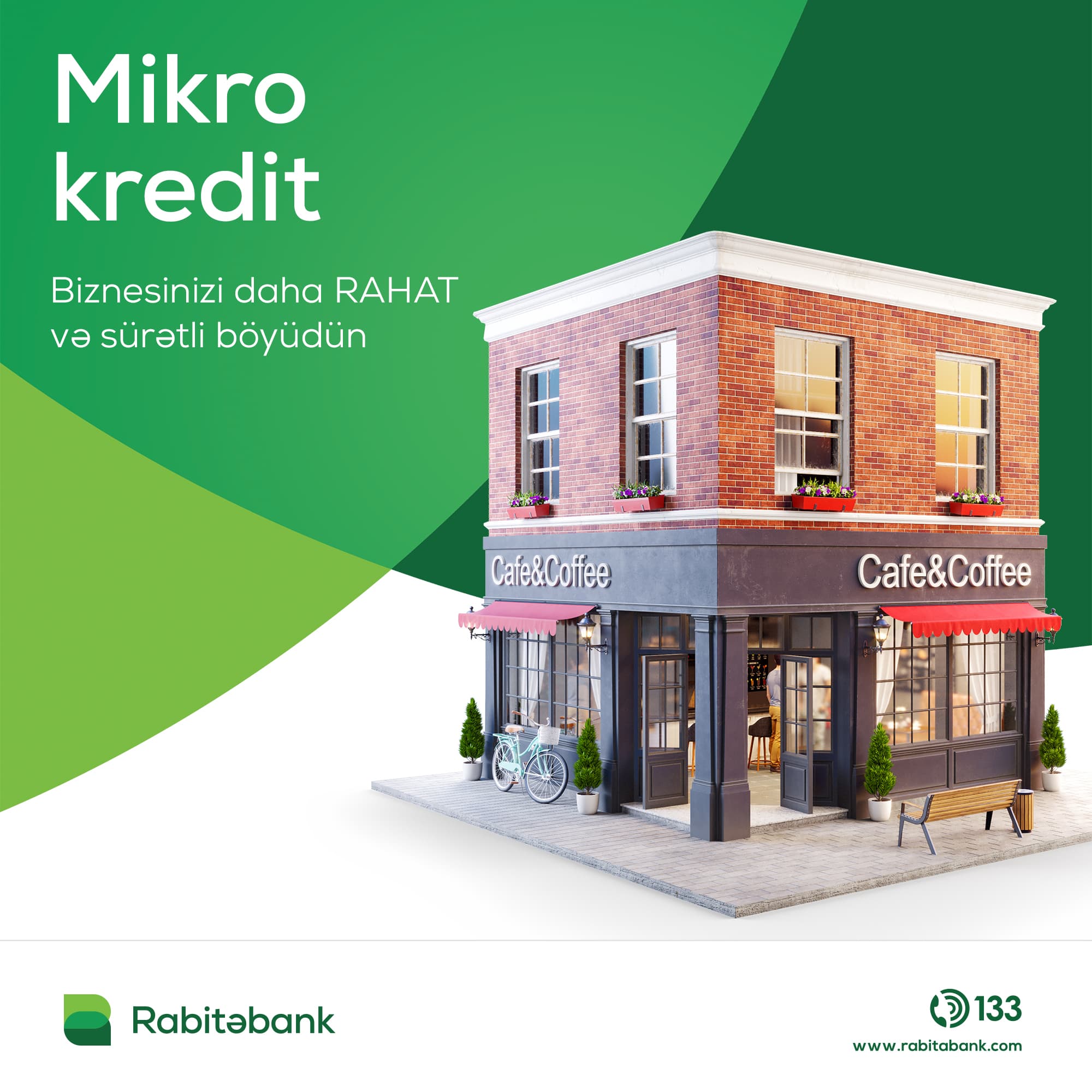 Sahibkarlıq istəklərinizi, Rabitəbank reallaşdıracaq! Sahibkar olmaq istəyənlərə ilin təklifi!