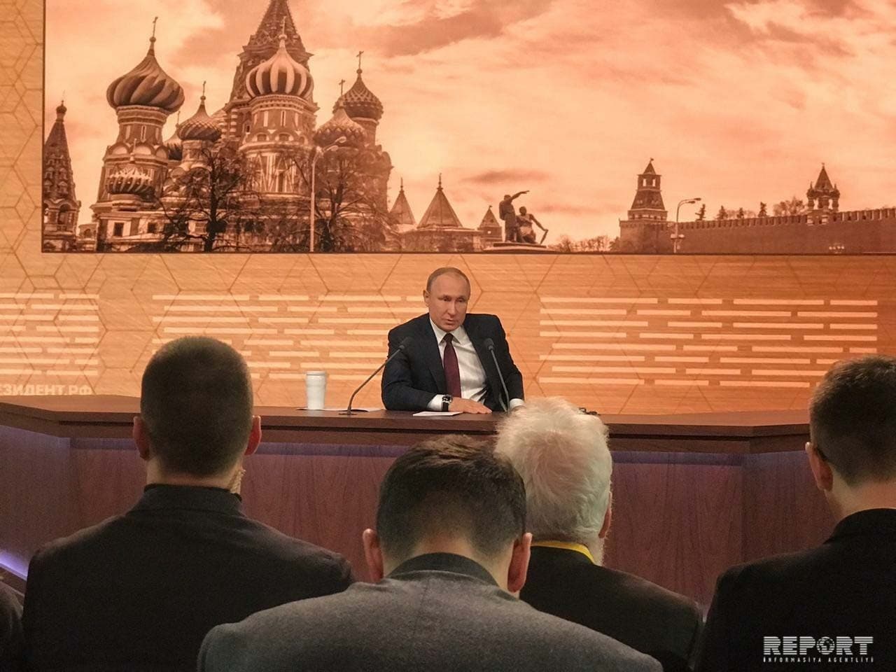 Vladimir Putinin 15-ci illik mətbuat konfransı başlayıb