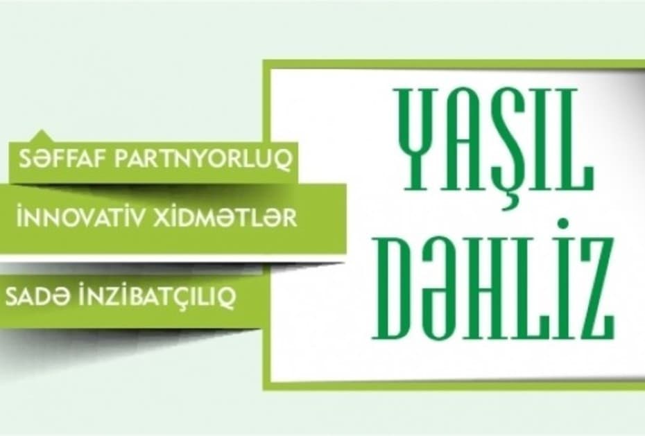 “Yaşıl Dəhliz” buraxılış sisteminə edilən müraciətlərin sayı açıqlanıb