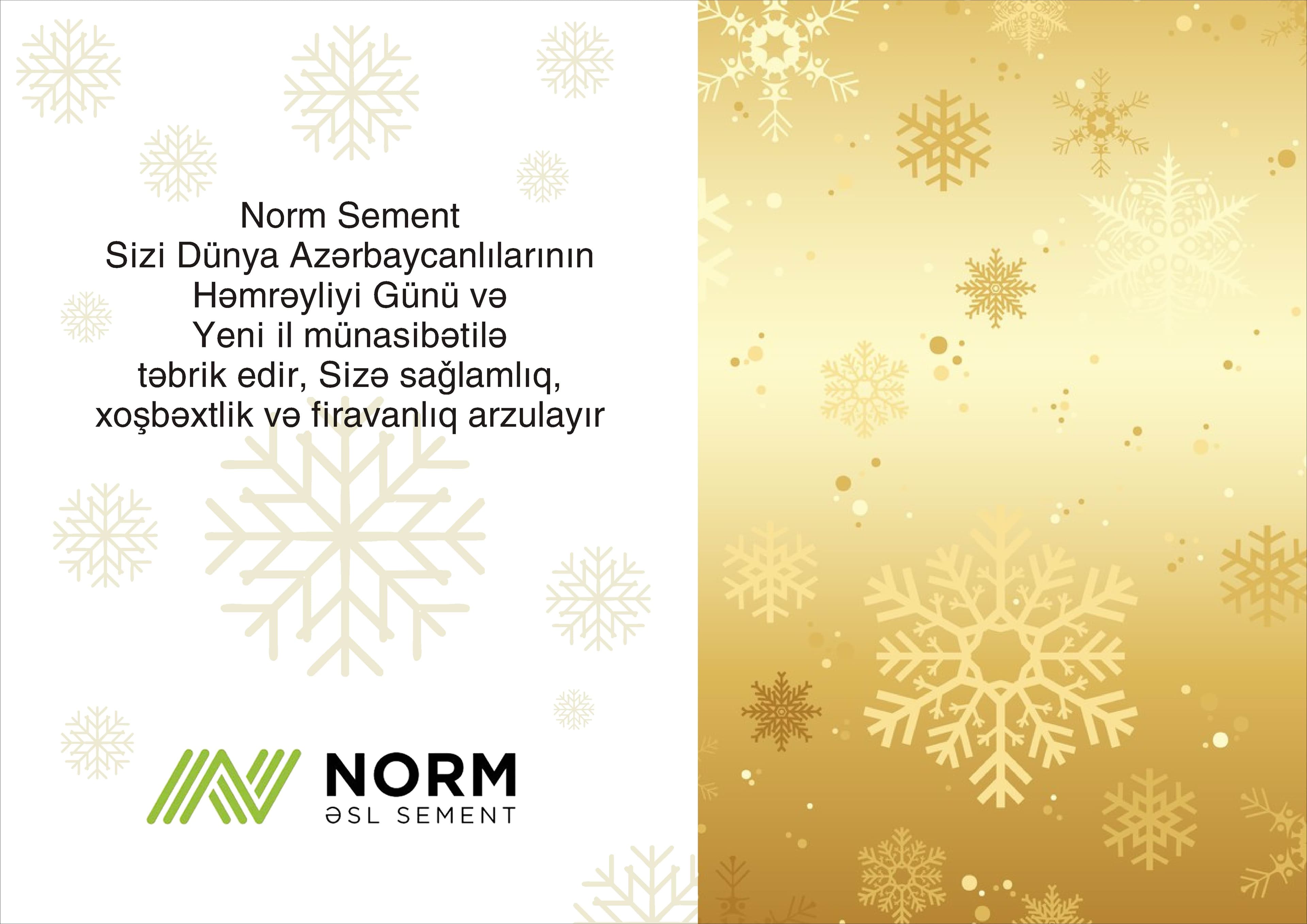 NORM Azərbaycan xalqını təbrik edir