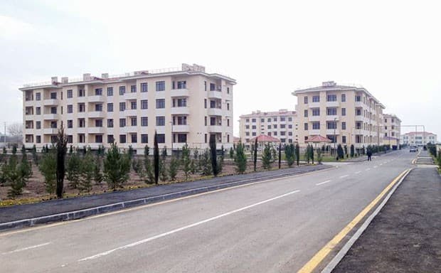 Kürdəmirdə yeni yaşayış kompleksi istifadəyə verildi