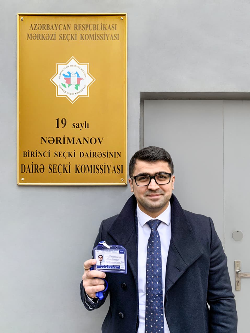 O, namizədliyi ilk qeydə alınanlardan oldu...