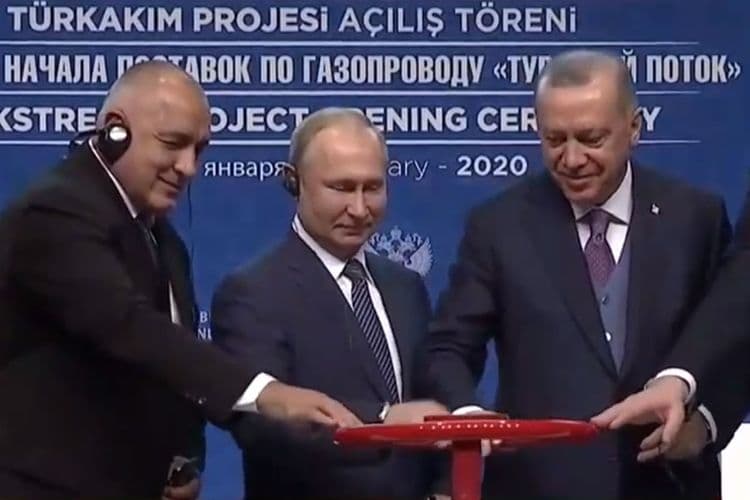 "Türk axını" qaz kəməri istismara verilib