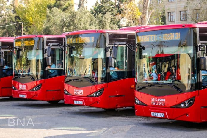 Bu avtobuslar da “BakıKart” sisteminə keçir
