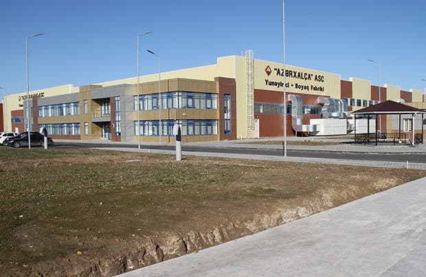 Yunəyrici-Boyaq Fabrikində tikinti işləri başa çatdırılıb