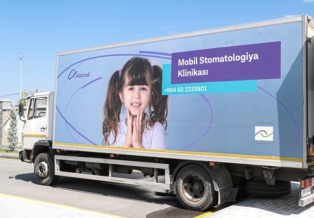 "Azercell Telekom" MMC-nin “Mobil Diş Klinikası” hesabatını açıqladı