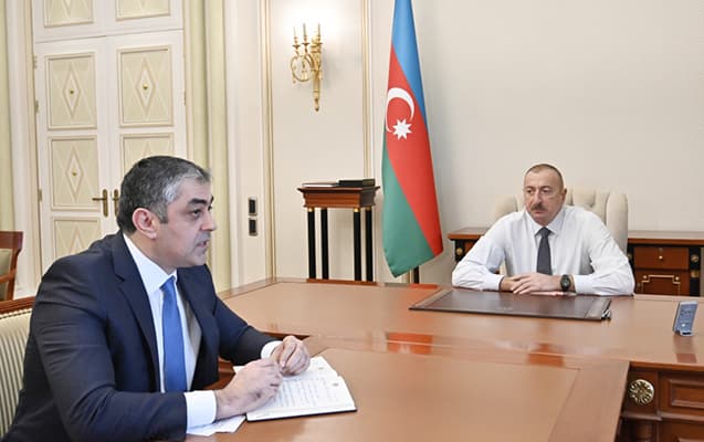 Prezident Ramin Quluzadəni qəbul etdi - Foto