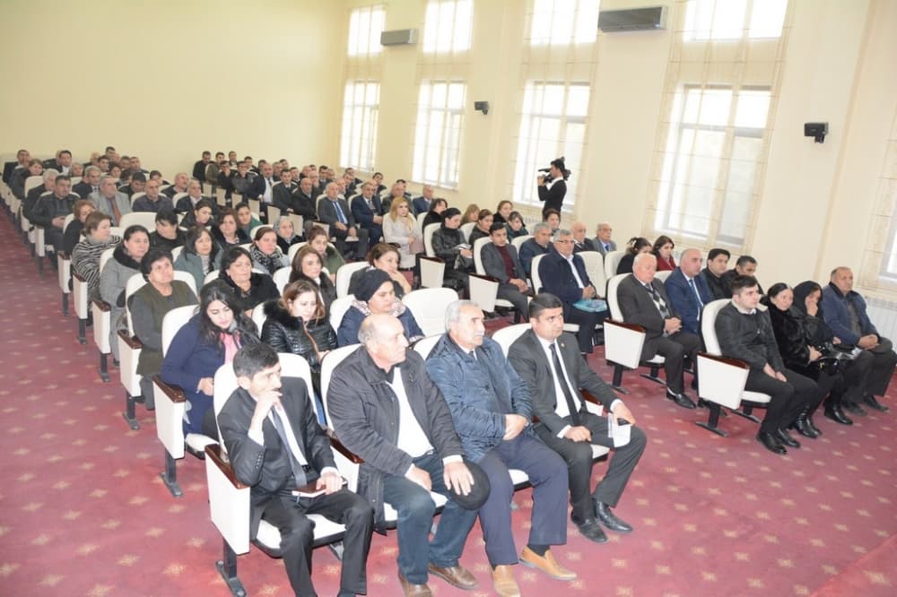 Bu rayonda icbari tibbi sığorta ilə bağlı maarifləndirici tədbir keçirilib