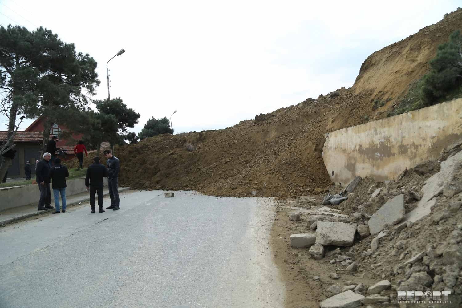 Nazirlik rəsmisi: “Badamdar sürüşmə ərazisində heç bir aktivlik müşahidə olunmur”