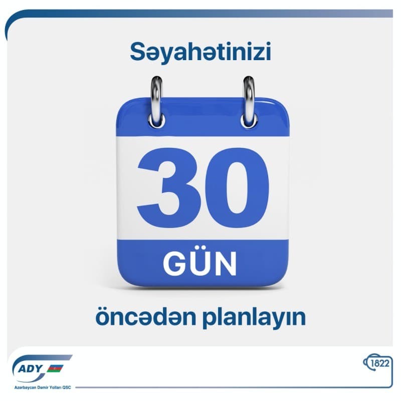 Ölkə daxilində hərəkət edən qatarlara bilet satışı qaydaları dəyişib