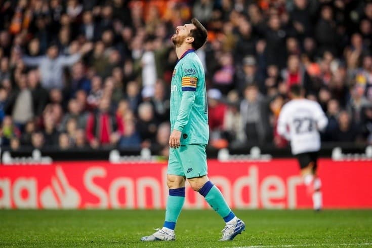 Messi şəxsi antirekordunu təkrarlayıb