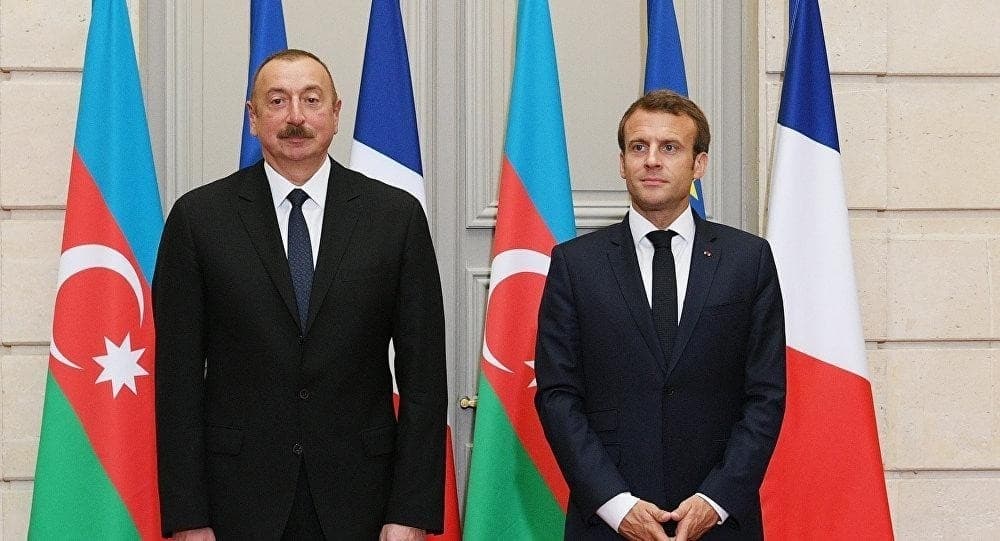 Emmanuel Makron Prezident İlham Əliyevə zəng edib