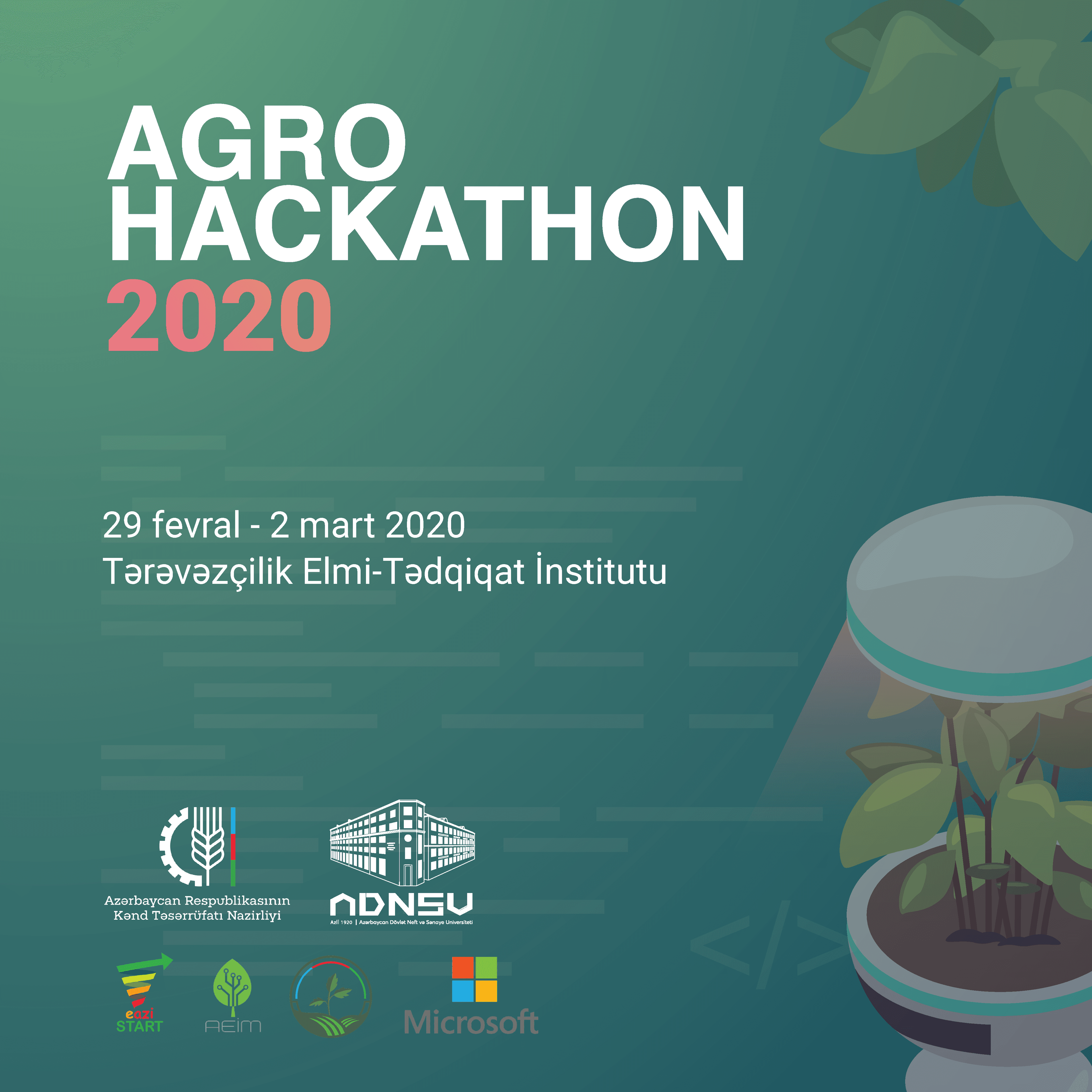 “AgroHackathon - 2020” müsabiqəsi başlayıb