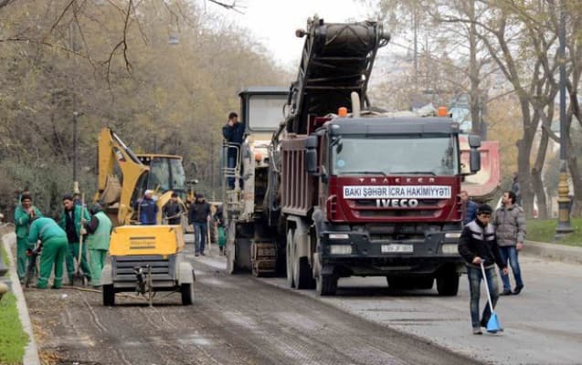 2020-ci ildə təqribən 330 km küçə və qəsəbədaxili yollar təmir olunacaq