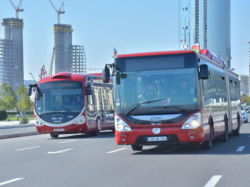 Bakıda bəzi marşrutların hərəkət sxemi dəyişdi