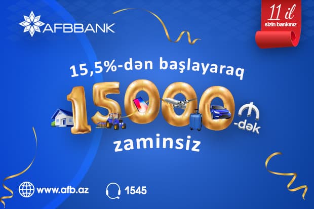 “AFB Bank”-dan 11 il münasibətilə möhtəşəm kampaniya