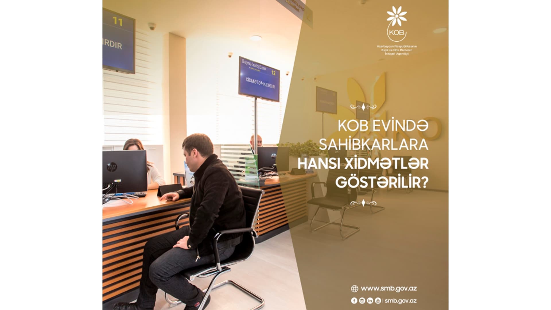 "KOB evi"ndə sahibkarlara 300-dək xidmət göstərilir