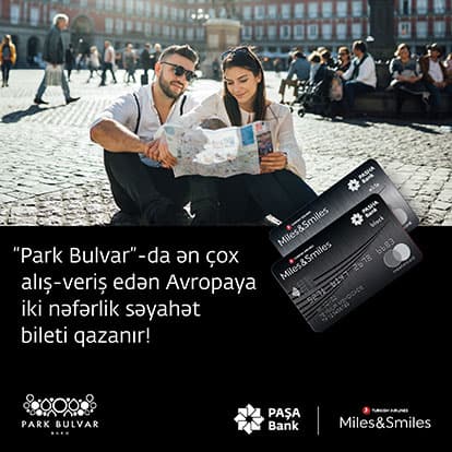 “Park Bulvar”-da ən çox alış-veriş edən Avropaya iki nəfərlik səyahət bileti qazanır!