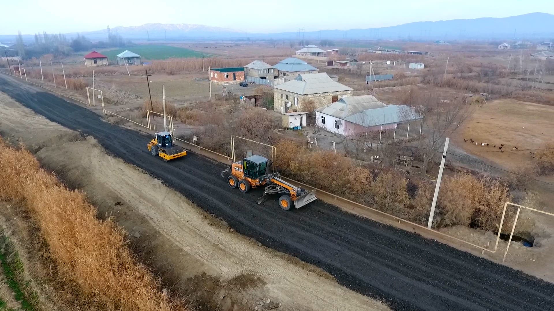 Mingəçevir şəhərində 4 yaşayış massivində 11.9  km yol yenidən qurulur