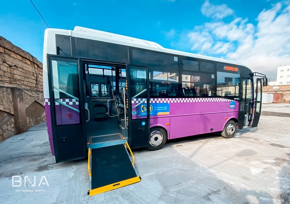 Bakıda bu marşrut xəttinə yeni avtobuslar cəlb edilib