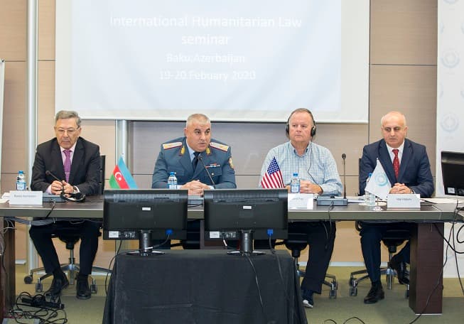 Gömrük Komtəsində Beynəlxalq humanitar hüquq sahəsində seminar