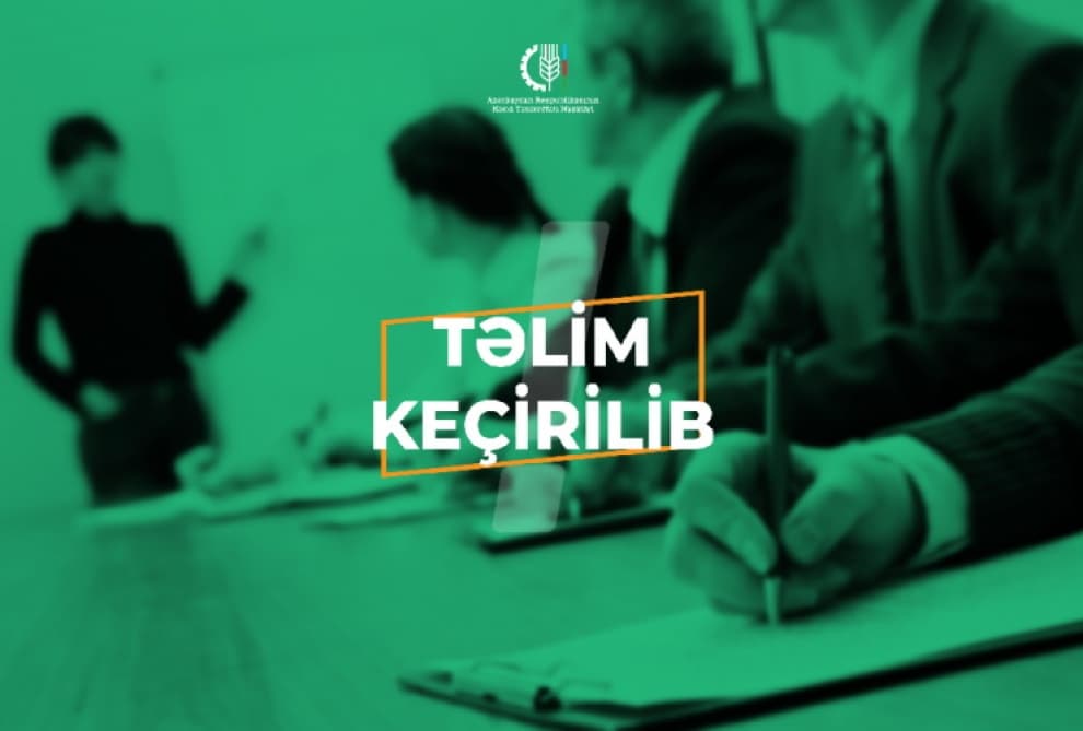 Ötən həftə 103 fermer təlimlərə cəlb olunub