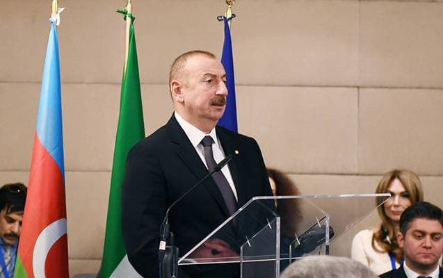 İlham Əliyev: “İtaliyadan dəmir yolu texnikası alacağıq