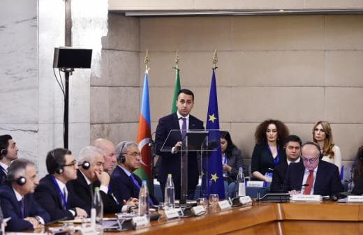 Di Mayo: Son 10 ildə Azərbaycandan İtaliyaya ixracın həcmi 55 milyard avronu ötüb