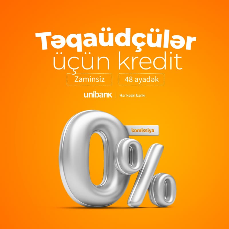 Unibankın təqaüdçülər kampaniyası davam edir