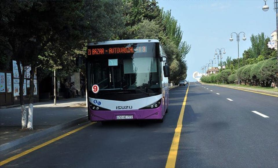Sumqayıtda marşrut avtobuslarında pulsuz Wi-Fi quraşdırıldı