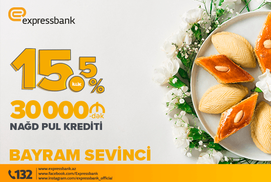 Bayram fürsətini qaçırmayın!