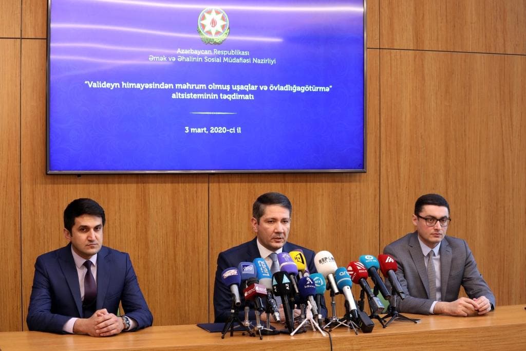Övladlığagötürmə ilə bağlı yeni altsistem təqdim olundu