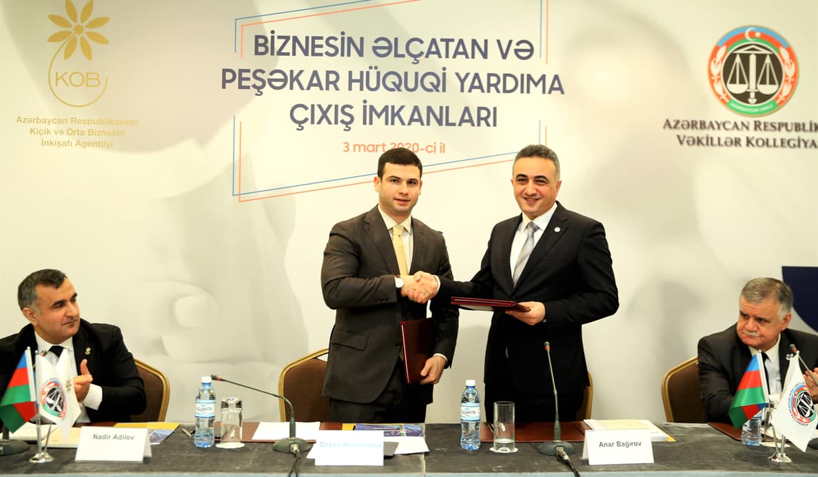 KOBİA və Vəkillər Kollegiyası əməkdaşlıq edəcək