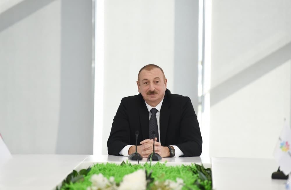 İlham Əliyev: "Nə qədər ki, mən prezidentəm, var gücümlə çalışacağam ki, bu dəyərlər tam bərqərar olsun"
