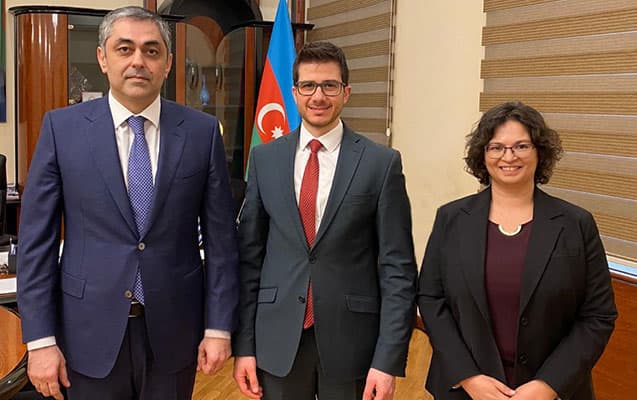 Ramin Quluzadə İsrail səfiri ilə görüşdü