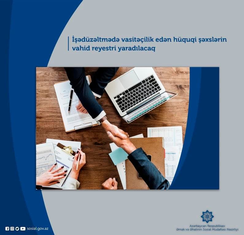 İşədüzəltmədə şirkətlərinin vahid reyestri yaradılacaq