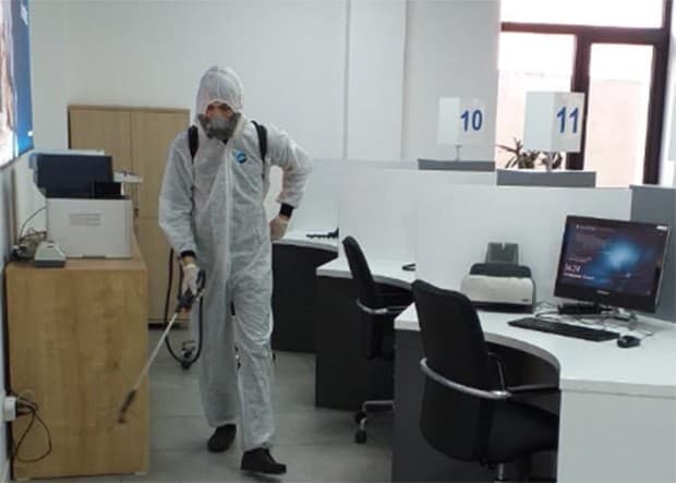 “AccessBank” koronavirusa qarşı dezinfeksiya işlərini davam etdirir