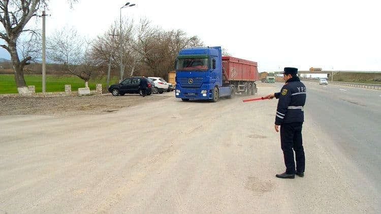 AAYDA: Normadan artıq yüklənmiş nəqliyyat vasitələrinin hərəkəti məhdudlaşdırılır