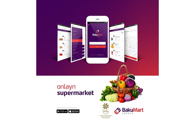 KOBİA-nın dəstəyi ilə onlayn supermarket yaradıldı